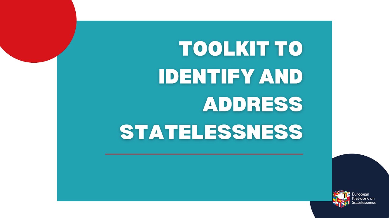 Launching our new statelessness identification toolkit