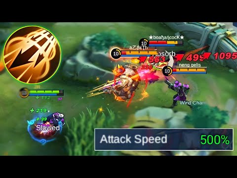 Moskov Inspire 500% attack speed Be Like: