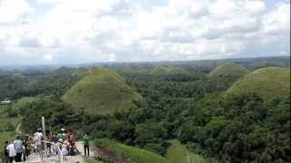 preview picture of video 'Chocolate Hills Bohol Philippines'