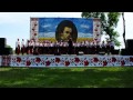 22.05.2013. Канів Тарасова гора. хор ім. Верьовки. "Зоре моя вечірняя" 