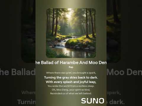 LynxWarlord Gaming - The Ballad of Harambe And Moo Deng (A.I.)