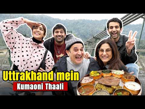 Jim Corbett ke Gaon mein Nadi Kinaare Kumaoni Thaali!