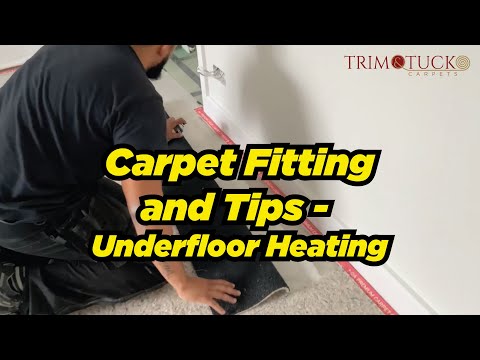 YouTube video about: Can you use rugs with underfloor heating?