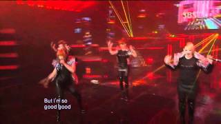 2NE1 - Can&#39;t Nobody (투애니원 - Can&#39;t Nobody) @ SBS Inkigayo 인기가요 101219