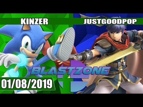 PSG Blastzone: Kinzer (Sonic) vs Justgoodpop (Ike) - Winners Round 2