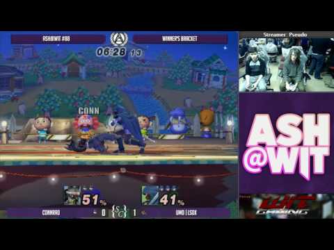 Connrad (Lucario) vs UMO | LSDX (Snake, Marth) - ASH@WIT #88 PM Bracket