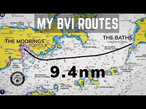 BVI ROUTES FOLLOWING MY 7 DAY ITINERARY!  FOLLOW ALONG FOR YOUR ULTIMATE CHARTER TRIP.