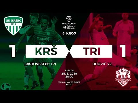 6.krog: Krško - Triglav Kranj 1:1 ; Prva liga Telekom Slovenije 2018/2019