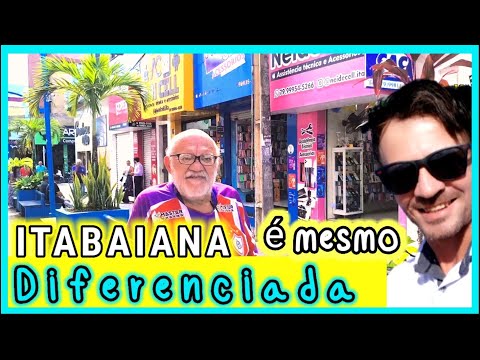 STREETS OF THE SHOPPING CENTER OF ITABAIANA NEAR THE FREE TRADE FAIR OF ITABAIANA SERGIPE