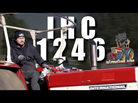 IHC 1246 - Malte Möller | Bremswagen Team Nienhof  #treckertreck #tractorpulling #norddeutschland