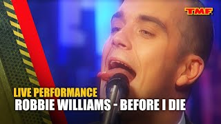 Robbie Williams - Old Before I Die | Live at the TMF Café 1999 | TMF