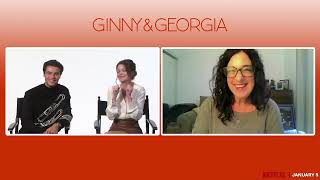 GINNY & GEORGIA - FELIX MALLARD and SARA WAISGLASS INTERVIEW (2022)