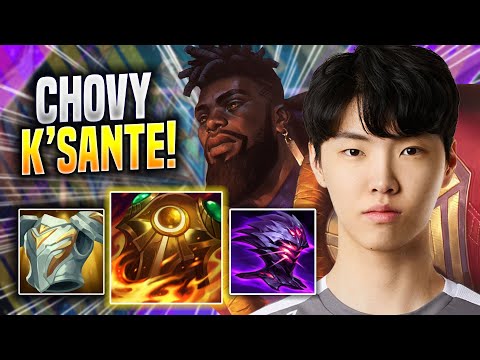 CHOVY IS SO CRAZY WITH K'SANTE! - GEN Chovy Plays K'sante MID vs Akali! | Season 2023