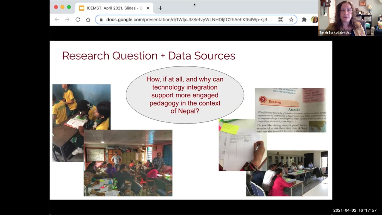 TEACHER PROFESSIONAL DEVELOPMENT IN NEPAL: MOBILE AND LIMITED TECHNOLOGY ENHANCED PEDAGOGY