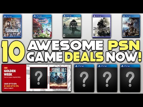 10 AWESOME PSN GAME DEALS RIGHT NOW - PS4 GAME DEALS!