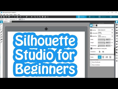 Silhouette Studio Tutorial for Beginners - Complete Walk through