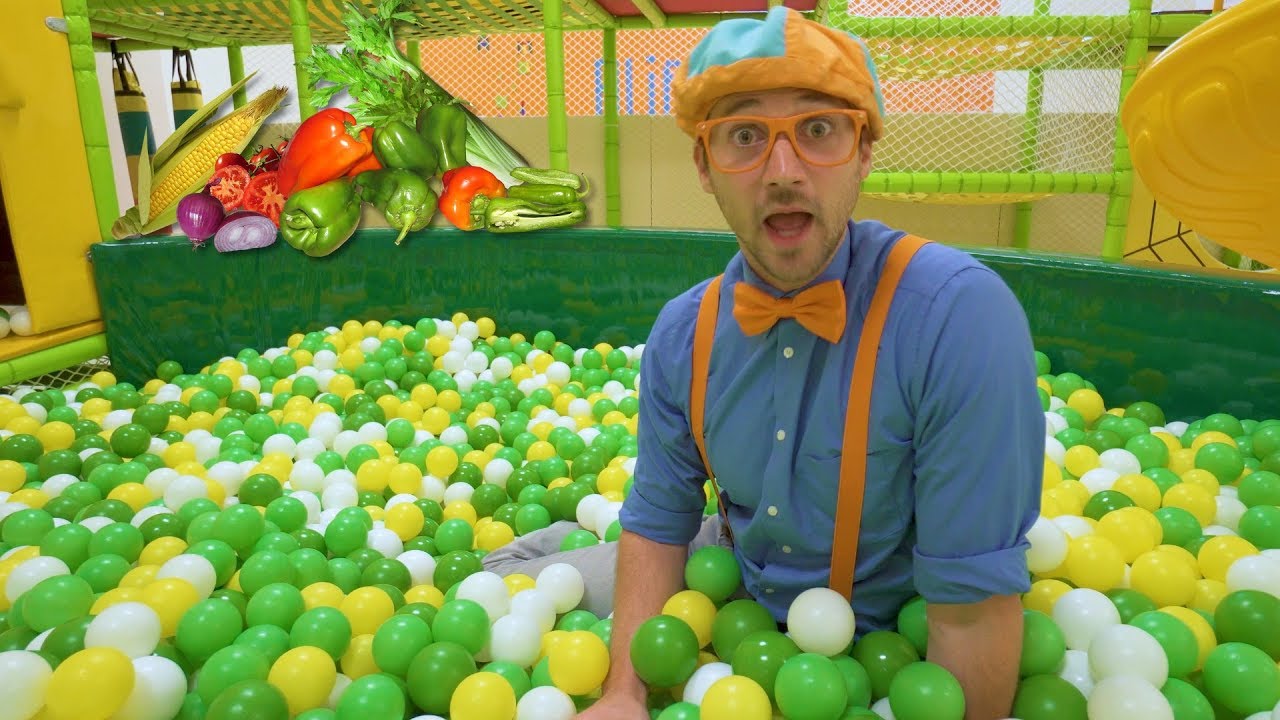 Blippi Learns Vegetables