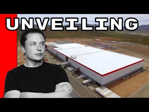 Tesla Gigafactory Unveiling - Opening Launch
