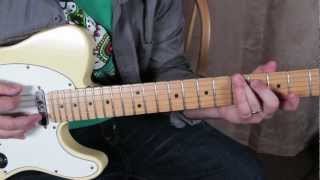 How to Play Sublime on guitar - April 29th 1992 (Riot Song) - Fender Telecaster