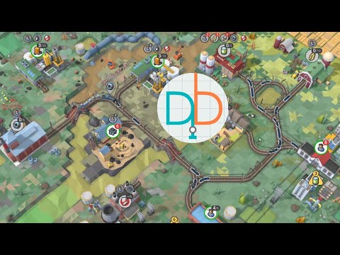 Ruby DLC - Level 6: The Spill (5 Stars) Train Valley 2