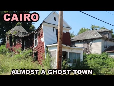 CAIRO Illinois EERILY EMPTY Town Is Almost Totally Abandoned