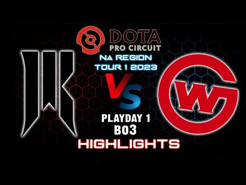 SHOPIFY REBELLION VS WILDCARD GAMING | DPC NA 2023 TOUR 1 DIVISION 1 | EN CAST