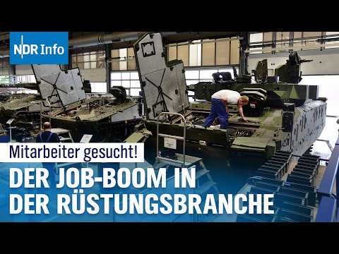 Verdienen am Krieg: Warum gibt es einen Mitarbeiterboom in der Rüstungsindustrie? | Überland