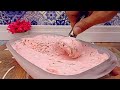 With Only 4 Ingredients Make A Creamy Quick And Delicious Strawberry Ice Cream With Flakes