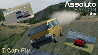【Assoluto Racing】ハイエースでラリー攻めたら廃エースになった‼︎