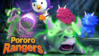 Download lagu Pororo Movie🦖 Water Dino Battle vs Skull Spino! | Let's Go Pororo Rangers⚡ | Dinosaurs for Kids🦖🦕 mp3