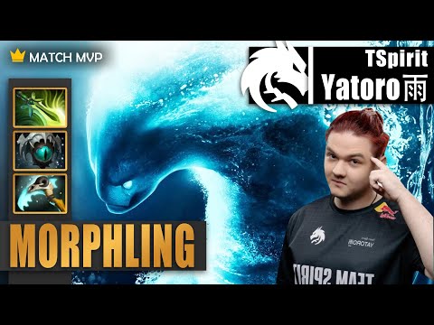 Morphling Safelane | TSpirit.Yatoro | 23-0 YATORO MORPHLING IS A BEAST | 7.34b Gameplay Highlights