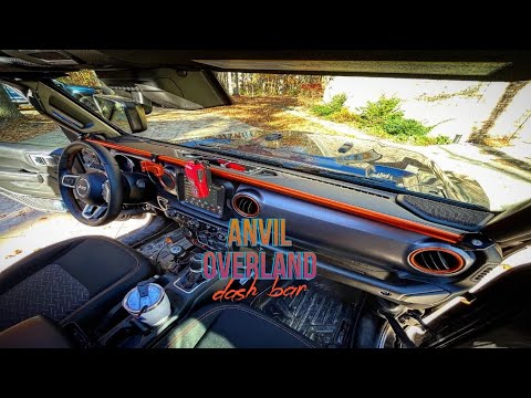 Anvil Overland - Jeep Gladiator Anvil Dash Bar