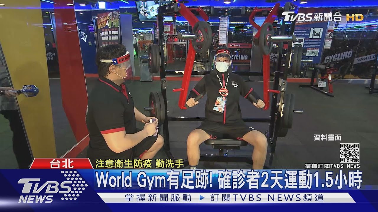 「高病毒量」進健身房!World Gym遇確診者 連2日運動1.5小時