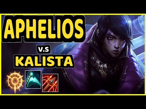 INNAXE (APHELIOS) vs KALISTA - BOTTOM ADC GAMEPLAY - EUW Ranked GRANDMASTER