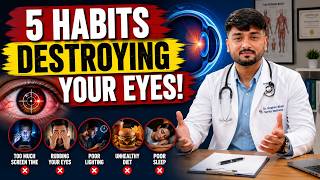 WORSE Than Your Phone? 5 Daily Habits Secretly Destroying Your Eyes | Dr. Ibrahim Khan