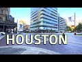 HOUSTON, TEXAS: 2023 SUMMER WALKING TOUR OF THE LARGEST CITY IN TEXAS! 🇺🇸🌞 4K