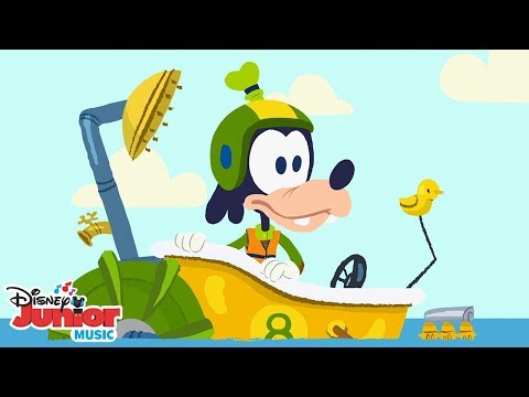 Row, Row, Row Your Boat ⛵️  | 🎼  Disney Junior Music Nursery Rhymes | Disney Junior