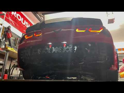 Borla ATAK C7 Z06 Idle & Revs 11903cb