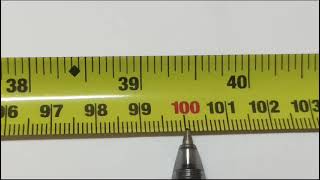 How many mm are in 1 meter