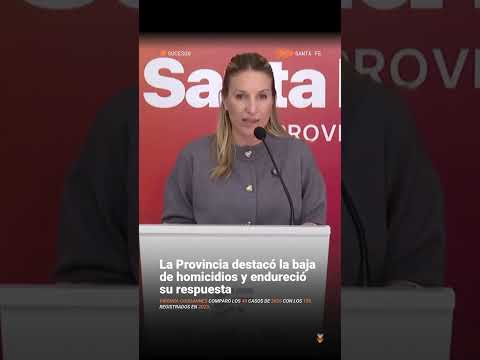 Virginia Coudannes salió a defender la política de seguridad de Santa Fe con un dato fuerte sobre…