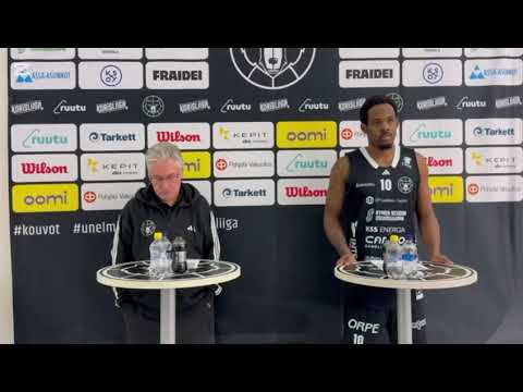 Kouvot-Kataja Basket lehdistötilaisuus 8.2.2026