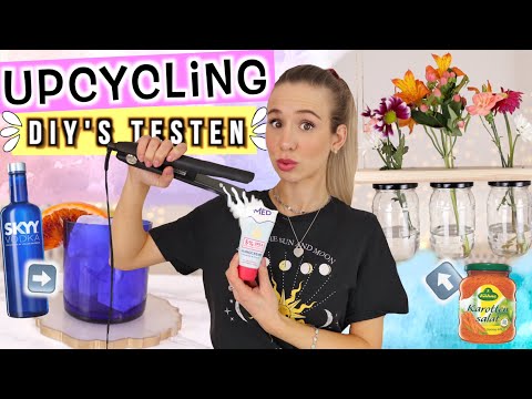 UPCYCLING IDEEN TESTEN 🔄 DIYs aus alten Sachen - funktionieren diese Upcycling Ideen? Cali Kessy