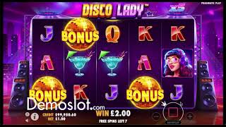 Disco Lady Slot (PRAGMATIC PLAY) + DEMO LINK