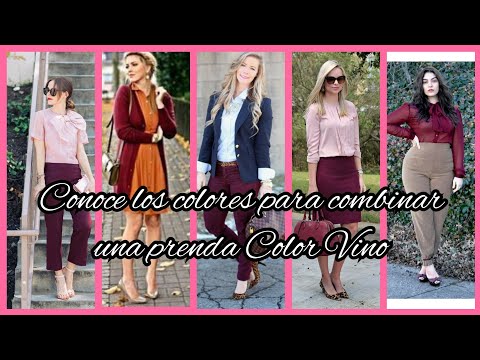 OUTFITS PARA INVIERNO🍁🍂 2020 COLOR VINO/IDEAS PARA COMBINAR UNA PRENDA DE COLOR VINO2020/MODA2020