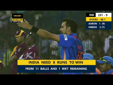 INDIA NEED 11 RUNS AND 1 WICKET LEFT | THRILLER