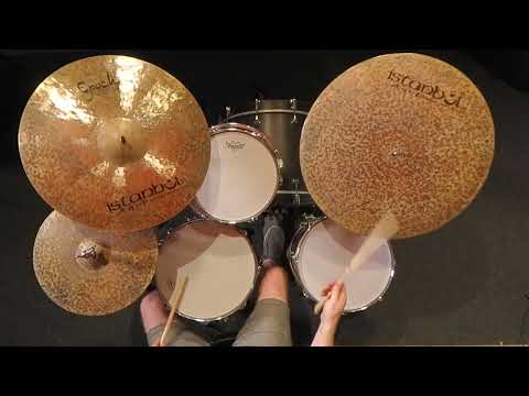 Istanbul Agop Turk Flat Ride Cymbal 22" 2128 grams TFR22