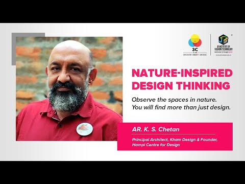 Inspired By Nature | Nature-inspired Design Thinking | Ar. K.S.Chetan | JD Institute Bangalore