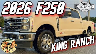 👑2026 FORD F-250 KING RANCH FX4 | STAR WHITE LUXURY DIESEL TRUCK WITH 6.7L HIGH OUTPUT POWER REVIEW