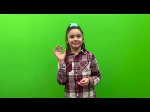 Elementary ASL Presentation Honorable Mention - Analicia Mares