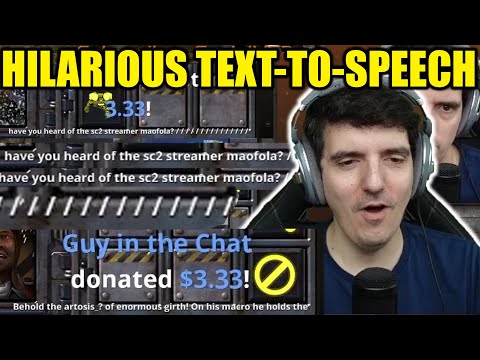 Omegalul Text-to-Speech - Artosis Clips
